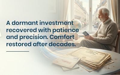 A Senior Citizen’s Shares Brought Back to Life